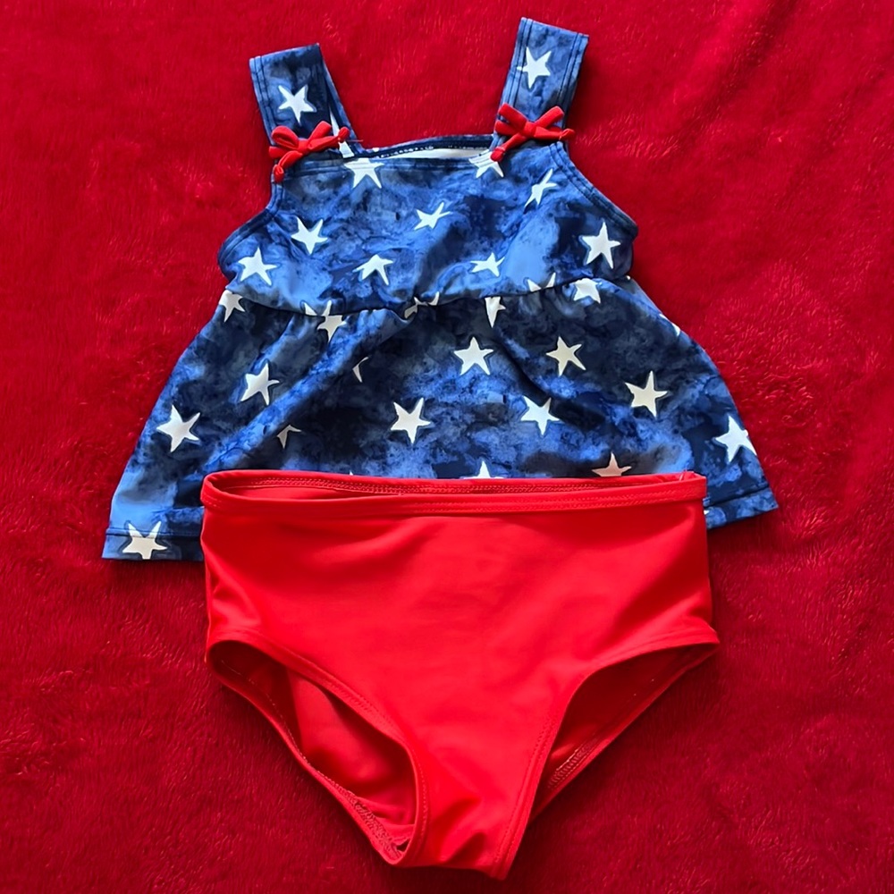 24month two piece bathing suit